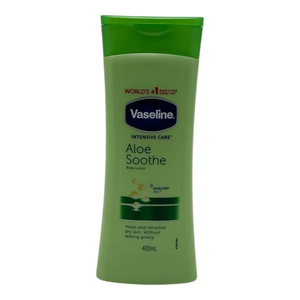 Vaseline Intensive Care Body Lotion Aloe Soothe 400ml - image 1 | Afro Center & Afro Cut Krefeld