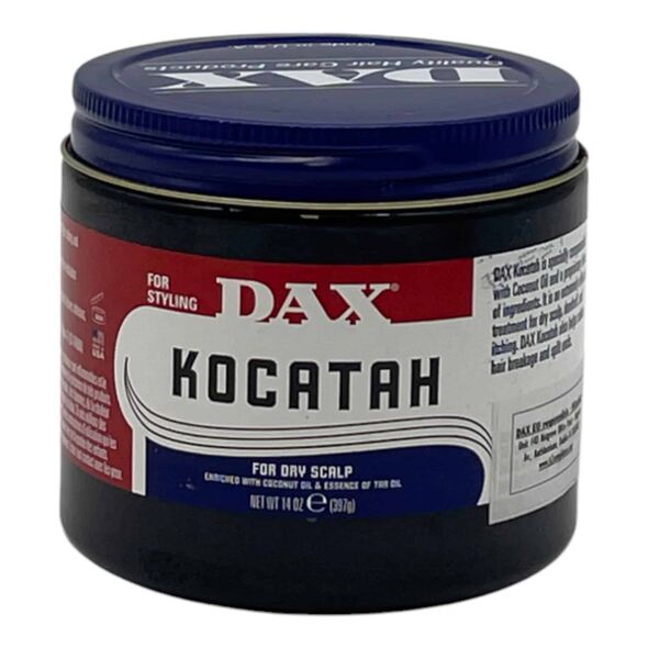 DAX KOCATAH DRY SCALP RELIEF W COCONUT OIL & TAR OIL 14.oz(397g) - image 1 | Afro Center & Afro Cut Krefeld