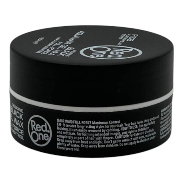 Red One Maximum Control Black Aqua Hair Gel Wax Full Force 150ml - image 2 | Afro Center & Afro Cut Krefeld | KulturCart