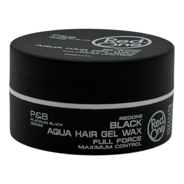 Red One Maximum Control Black Aqua Hair Gel Wax Full Force 150ml - image 5 | Afro Center & Afro Cut Krefeld | KulturCart
