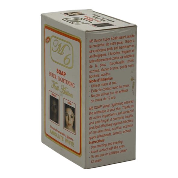 M6 Savon Super Eclaircissant 350g - image 4 | Afro Center & Afro Cut Krefeld | KulturCart