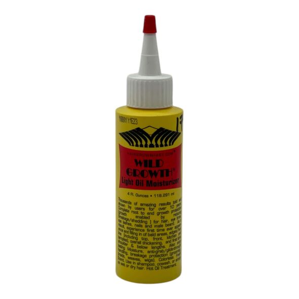 Wild Growth Hair Oil, Light Oil Moisturizer or Duo Pack Hair Oil 4 oz - image 1 | Afro Center & Afro Cut Krefeld