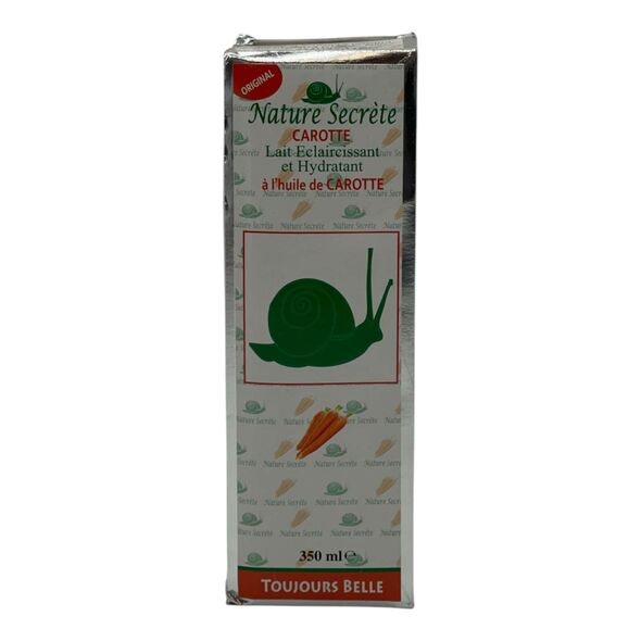 Nature Secrete Carotte Lightening Moisturizer Body Lotion with Carrot Oil (350ml) - image 1 | Afro Center & Afro Cut Krefeld | KulturCart