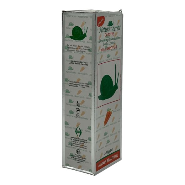 Nature Secrete Carotte Lightening Moisturizer Body Lotion with Carrot Oil (350ml) - image 2 | Afro Center & Afro Cut Krefeld | KulturCart