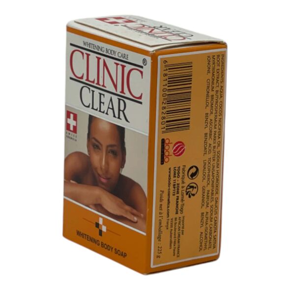 Clinic Clear Whitening Body Soap 225g - image 3 | Afro Center & Afro Cut Krefeld | KulturCart