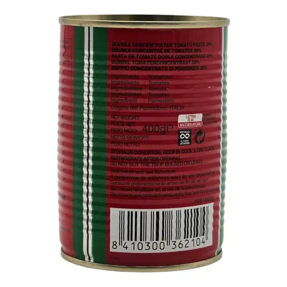 Gino Tomato Paste (400g) - image 5 | Momjays Afro Markt | KulturCart