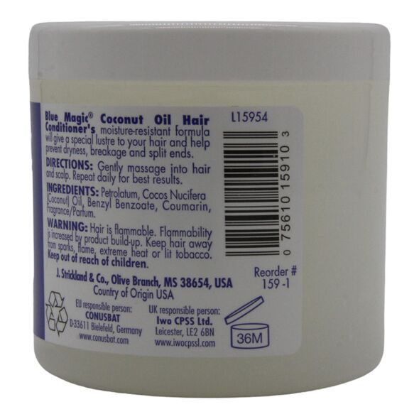 Blue Magic Coconut Oil Hair Conditioner (340g) - image 4 | Afro Family Shop