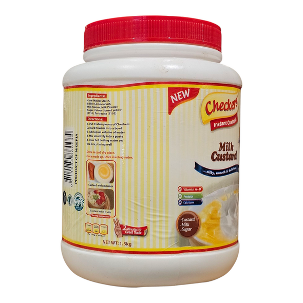 Checkers Instant Custard - Milk Custard (3 in 1 Breakfast), 1.5Kg - image 3 | Malaika afro international Markt | KulturCart
