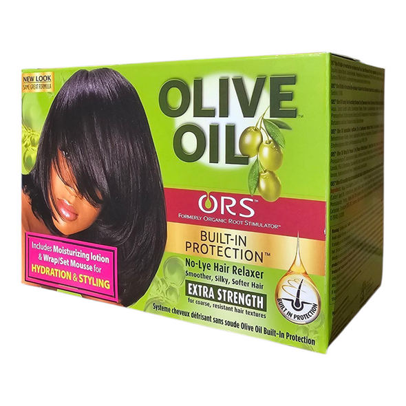 ORS OLIVE OIL No lye hair relaxer, extra strength - image 2 | Malaika afro international Markt