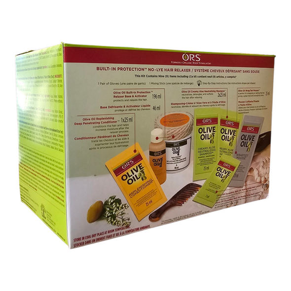 ORS OLIVE OIL No lye hair relaxer, extra strength - image 4 | Malaika afro international Markt