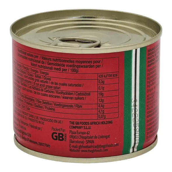 Gino tomato paste (210g) - image 5 | OMOWEST AFRO INTERCONTINENTAL SHOP | KulturCart