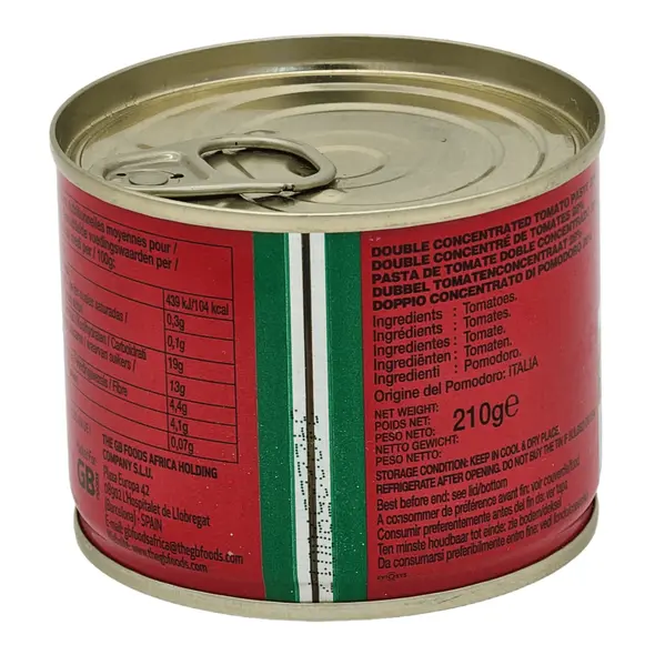 Gino tomato paste (210g) - image 6 | OMOWEST AFRO INTERCONTINENTAL SHOP | KulturCart