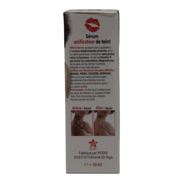White Secret Unifying Complexion Serum (30ml) - image 2 | Afro Family Shop | KulturCart