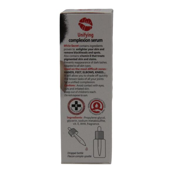 White Secret Unifying Complexion Serum (30ml) - image 3 | Afro Family Shop | KulturCart
