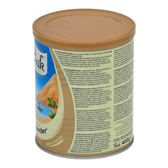 Peak instant whole milk powder (400g) - image 3 | OMOWEST AFRO INTERCONTINENTAL SHOP | KulturCart