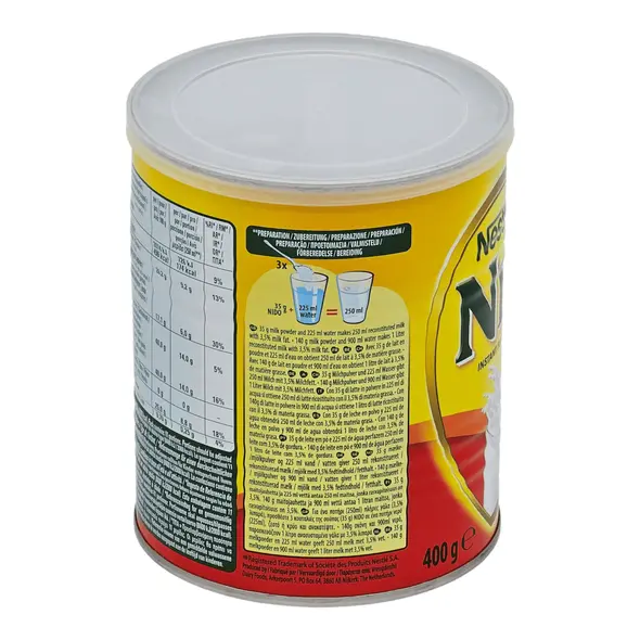 Nestle nido instant full cream milk powder (400g) - image 6 | OMOWEST AFRO INTERCONTINENTAL SHOP | KulturCart