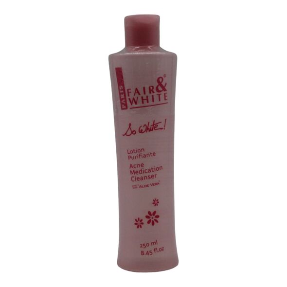 Fair & White Acne Medication Cleanser Lotion (250ml) - image 1 | Afro Family Shop | KulturCart