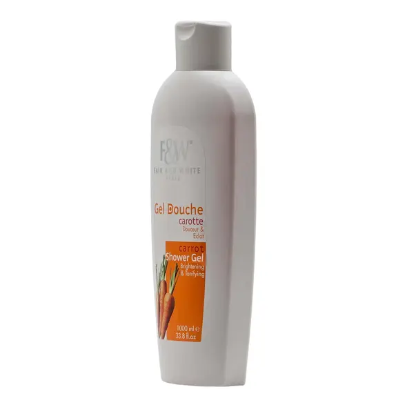 Paris F&W Gel Douche Carrot Shower Gel Brightening & Tonifying (1000ml) - image 3 | Afro Family Shop | KulturCart