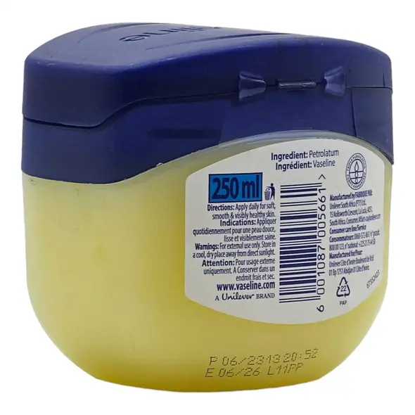 Vaseline BlueSeal Pure Petroleum Jelly (250ml) - image 4 | Afro Family Shop