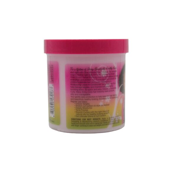 Dream Kids Olive Miracle Detangling & Moisturizing Leave-in Conditioner (425g) - image 4 | Afro Family Shop | KulturCart
