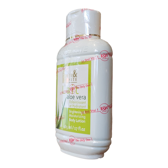 Paris Fair & White Lait aloe Vera brightening moisturizing body lotion (485ml) - image 2 | Malaika afro international Markt | KulturCart