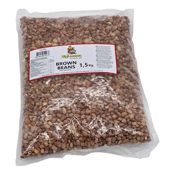 Bigi-mama Brown Beans (1.5kg) - image 2 | Momjays Afro Markt