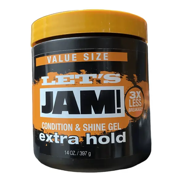 Lets Jam! Condition & shine gel extra hold (397g) - image 1 | OMOWEST AFRO INTERCONTINENTAL SHOP