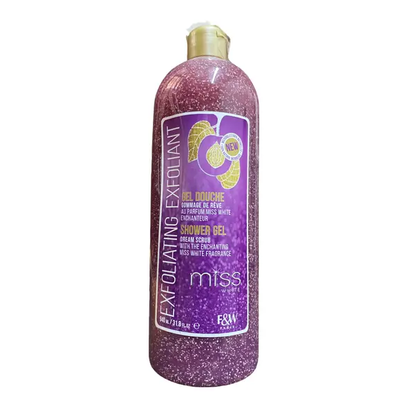 Exfoliating Exfoliant, Miss white, shower gel (940ml) - image 1 | OMOWEST AFRO INTERCONTINENTAL SHOP | KulturCart