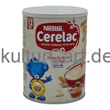 Nestle cerelac infant cereals with milk honey & wheat miel, ble (1kg) - image 1 | OMOWEST AFRO INTERCONTINENTAL SHOP | KulturCart