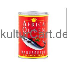 Africa Queen Mackerel Tomato Sauce 425 gr - image 1 | Omowest Afro Intercontinental Shop | KulturCart