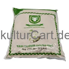 Fola foods authentic african food yam flour (elubo isu) (4kg) - image 1 | OMOWEST AFRO INTERCONTINENTAL SHOP | KulturCart