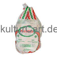 Pluvera hen / chicken / ready to cook, deep frozen without giblets (1000g) - image 1 | Malaika afro international Markt | KulturCart
