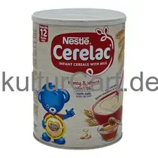 Nestle cerelac infant cereals with milk honey & wheat miel, ble (1kg) - image 1 | OMOWEST AFRO INTERCONTINENTAL SHOP