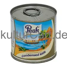 Peak full cream unsweetened condensed milk (160ml) - image 1 | OMOWEST AFRO INTERCONTINENTAL SHOP