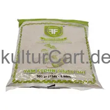 Fola foods authentic african food yam flour (elubo isu) (900gr) - image 1 | OMOWEST AFRO INTERCONTINENTAL SHOP | KulturCart