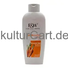 Paris F&W Gel Douche Carrot Shower Gel Brightening & Tonifying (1000ml) - image 1 | Afro Family Shop | KulturCart