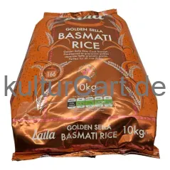 Laila golden sella basmati rice (10kg) - image 7 | OMOWEST AFRO INTERCONTINENTAL SHOP | KulturCart