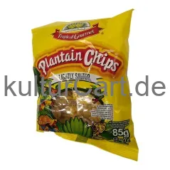 Tropical gourmet plantain chips lightly salted (85g) - image 3 | OMOWEST AFRO INTERCONTINENTAL SHOP | KulturCart