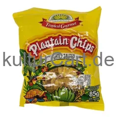 Tropical gourmet plantain chips lightly salted (85g) - image 5 | OMOWEST AFRO INTERCONTINENTAL SHOP | KulturCart