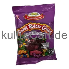 Tropical gourmet sweet potato chips naturally sweet (85g) - image 2 | OMOWEST AFRO INTERCONTINENTAL SHOP | KulturCart