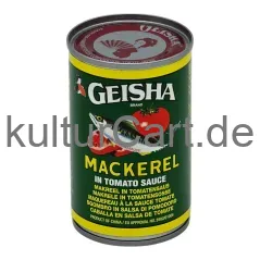 Geisha mackerel in tomato sauce 155 gr - image 5 | OMOWEST AFRO INTERCONTINENTAL SHOP | KulturCart