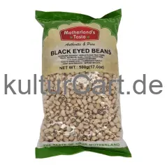 Motherland's taste black eyed beans (500g) - image 1 | OMOWEST AFRO INTERCONTINENTAL SHOP | KulturCart