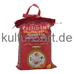 Lal qilla president golden sela parboiled basmati rice (10kg) - image 5 | OMOWEST AFRO INTERCONTINENTAL SHOP | KulturCart