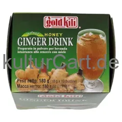 Gold kili honey ginger drink 180g 10 sachets - image 1 | OMOWEST AFRO INTERCONTINENTAL SHOP | KulturCart