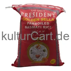 Lal qilla president golden sela parboiled basmati rice (20kg) - image 4 | OMOWEST AFRO INTERCONTINENTAL SHOP | KulturCart