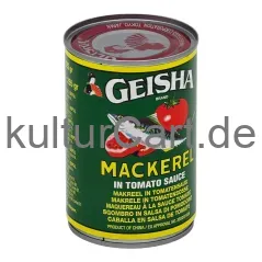 Geisha mackerel in tomato sauce 425 gr - image 5 | OMOWEST AFRO INTERCONTINENTAL SHOP | KulturCart