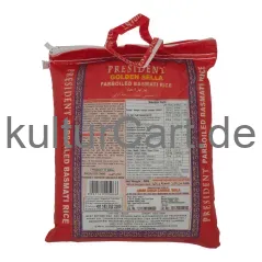 Lal qilla president golden sela parboiled basmati rice (5kg) - image 5 | OMOWEST AFRO INTERCONTINENTAL SHOP | KulturCart