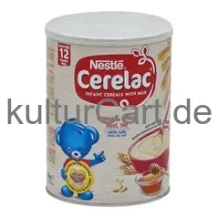 Nestle cerelac infant cereals with milk honey & wheat miel, ble (1kg) - image 2 | OMOWEST AFRO INTERCONTINENTAL SHOP | KulturCart