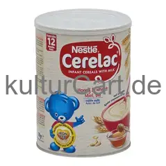 Nestle cerelac infant cereals with milk honey & wheat miel, ble (1kg) - image 3 | OMOWEST AFRO INTERCONTINENTAL SHOP | KulturCart