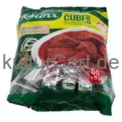 Knorr Beef Flavour Seasoning Cubes (50 x 8g) (400g) - image 4 | OMOWEST AFRO INTERCONTINENTAL SHOP | KulturCart